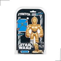 Stretch - Boneco Star Wars Elástico 17Cm - C-3Po