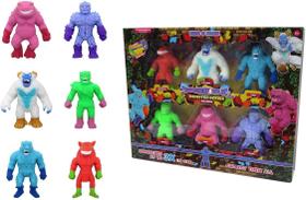 Stretchapalz - Pack 6 Mini Monstros Stretchapalz - Pack 6 Mini Monstros