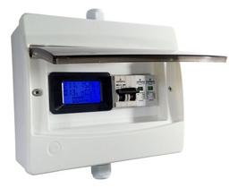 String Box Solar 16a P/ Microinversor C/ Medidor 6x1 Montada