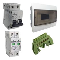 String Box Solar 32a Ac P/ Microinversor Quadro De Embutir