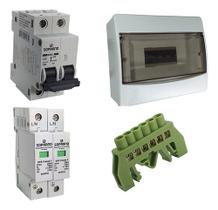 String Box Solar 32a Ac P/ Microinversor Quadro De Sobrepor