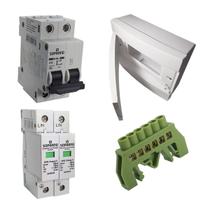 String Box Solar 32a Ac P/ Microinversor Quadro De Sobrepor