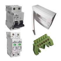 String Box Solar 40a Ac P/ Microinversor Quadro De Sobrepor String Box Solar 40a Ac P/ Microinversor Quadro De Sobrepor