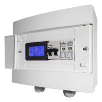 String Box Solar Ca 16a P/ Microinversor Com Medidor Montada
