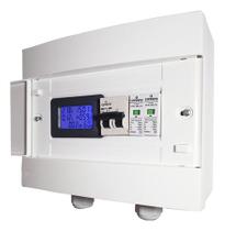 String Box Solar Ca 20a P/ Microinversor Com Medidor Montada
