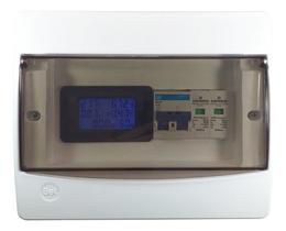 String Box Solar Ca 25a P/ Microinversor Com Medidor 6x1