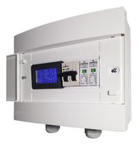 String Box Solar Ca 25a P/ Microinversor Com Medidor Montada
