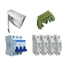 String Box Solar Ca 32a P/ Inversor Trifásico Até 15k Ongrid