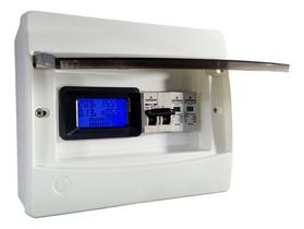String Box Solar Ca 32a Para Microinversor Com Medidor Kwh