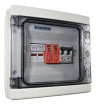 String Box Solar Cc Disjuntor Dc 25a + Porta Fusível + Dps