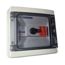 String Box Solar Dc 15a Com Fusível, Dps E Chave Ip65 1e/1s