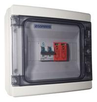 String Box Solar - Disjuntor Dc 16a 800v Dps 40ka 1e-1s Ip65