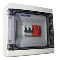 String Box Solar - Disjuntor Dc 20a 800v Dps 40ka 1e-1s Ip65