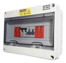 String Box Solar - Disjuntor Dc 20a 800v Dps 40ka 2e/2s Ip65