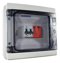 String Box Solar - Disjuntor Dc 25a 800v Dps 40ka 1e-1s Ip65
