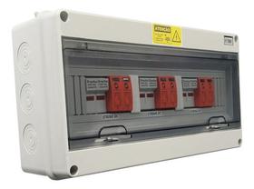 String Box Solar - Porta Fusível 20a Dps Dc 1000v 3e-3s Ip65