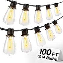 String Lights Addon 30m LED impermeável 54 lâmpadas 2700K String Lights Addon 30m LED impermeável 54 lâmpadas 2700K
