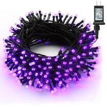 String Lights Brizled Purple 78,74 pés 240 LED de Halloween