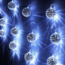 String Lights Cunno 40 LED Disco Ball 3m operado por bateria