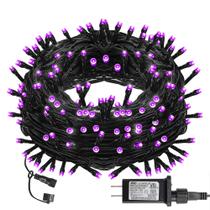 String Lights DAZZLE BRIGHT Halloween 300 LED 100 pés roxo String Lights DAZZLE BRIGHT Halloween 300 LED 100 pés roxo