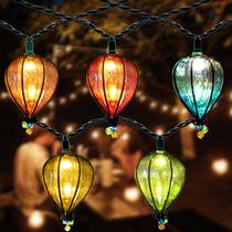 String Lights DOGHLY, 2 peças, 3,4 m, 10 lâmpadas multicoloridas, 120 V