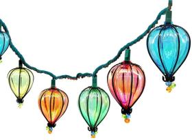 String Lights DOGHLY com 10 lâmpadas multicoloridas de 11 pés