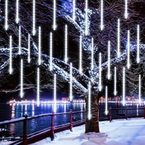 String Lights FUNPENY Meteor Shower 288 LED 2,4 m IP65 branca