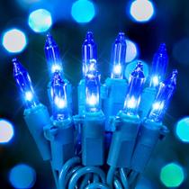 String Lights Hopolon Blue Christmas 13 pés e 50 unidades x2 UL String Lights Hopolon Blue Christmas 13 pés e 50 unidades x2 UL