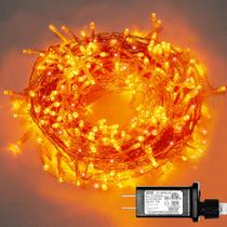 String Lights ILLUMINEW Orange 500 LED 53m ao ar livre para Halloween