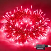 String Lights JMEXSUSS 10m 100 LED vermelho 8 modos à prova d'água String Lights JMEXSUSS 10m 100 LED vermelho 8 modos à prova d'água