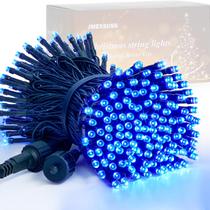 String Lights JMEXSUSS 200 LED azul 20m ao ar livre 8 modos