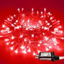 String Lights JMEXSUSS 20m 200 LED vermelho de 8 modos String Lights JMEXSUSS 20m 200 LED vermelho de 8 modos