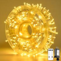 String Lights JMEXSUSS 40m 400 LED branco quente à prova d'água