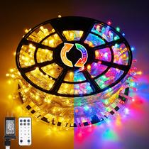 String Lights JMEXSUSS 51 m que muda de cor: branco quente, multicolorido