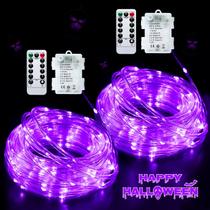 String Lights JMEXSUSS Purple 10m 100 LED operado por bateria