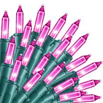 String Lights Joiedomi Pink Christmas 200 T5 13m interior/exterior