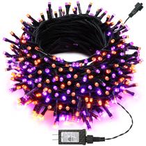String Lights Joomer Laranja Roxo Halloween 30m 300 LED