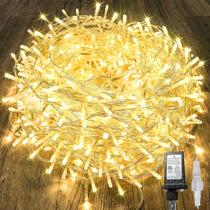String Lights KAQ 88 pés 240 LED branco quente 13 modos