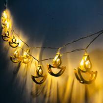 String Lights KYMY Diwali 20 LED em forma de chama, luzes quentes de 3 m