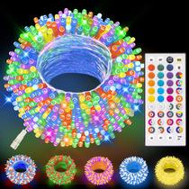 String Lights LitHome 50m 500 LED RGB com mudança de cor