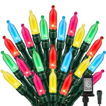 String Lights Minetom 12m 100 LED 8 modos rosa multicolorido