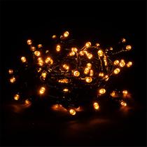 String Lights MULTI-SPARKING 100 LED Orange Halloween 2,8 m