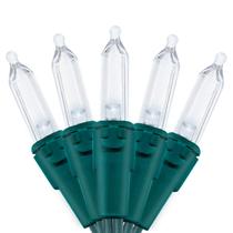 String Lights MULTI-SPARKING 100LED Cool White 10,7 m Green Wire