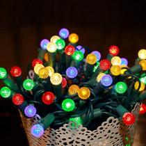 String Lights MULTI-SPARKING 18,6 pés 50 LED G12 Ball com certificação UL