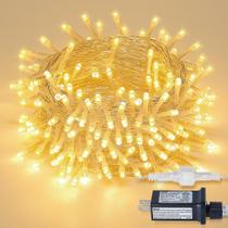 String Lights MYGOTO 10m 100 LED 8 modos à prova d'água, branco quente