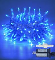 String Lights MYGOTO 10m, 100 LEDs azuis, impermeáveis, 8 modos, 30V String Lights MYGOTO 10m, 100 LEDs azuis, impermeáveis, 8 modos, 30V
