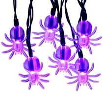 String Lights RECESKY Spider 20 LED roxo com temporizador de 4 m String Lights RECESKY Spider 20 LED roxo com temporizador de 4 m