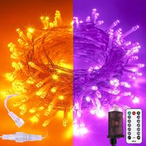 String Lights SANJICHA 200 LED Halloween de laranja a roxo String Lights SANJICHA 200 LED Halloween de laranja a roxo
