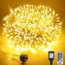 String Lights Soagrc 20m 200 LED Warm White Waterproof Timer String Lights Soagrc 20m 200 LED Warm White Waterproof Timer