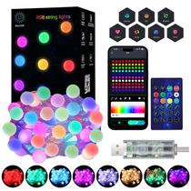 String Lights Super RGB Smart Fairy de 66 pés com controle de APP String Lights Super RGB Smart Fairy de 66 pés com controle de APP